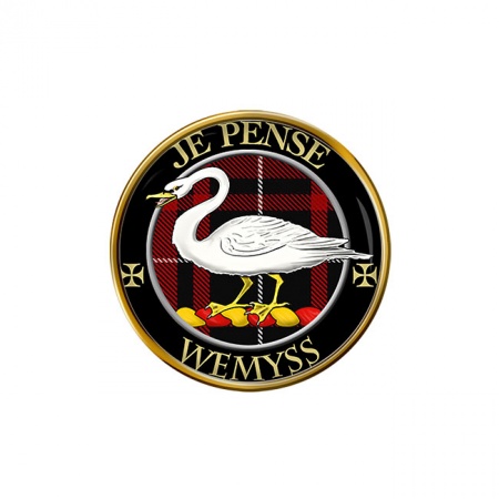 Wemyss Scottish Clan Crest Pin Badge