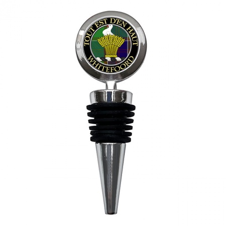 Whitefoord Scottish Clan Crest Bottle Stopper