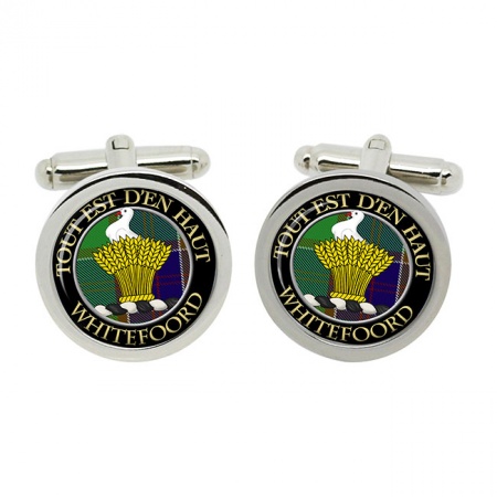 Whitefoord Scottish Clan Crest Cufflinks