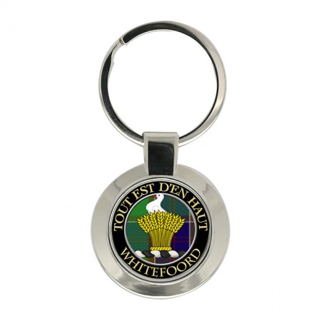 Whitefoord Scottish Clan Crest Key Ring