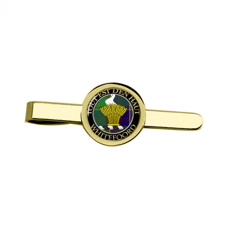 Whitefoord Scottish Clan Crest Tie Clip