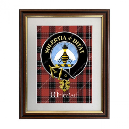 Whitelaw Scottish Clan Crest Framed Print