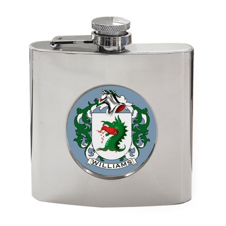 Williams (England) Coat of Arms Hip Flask