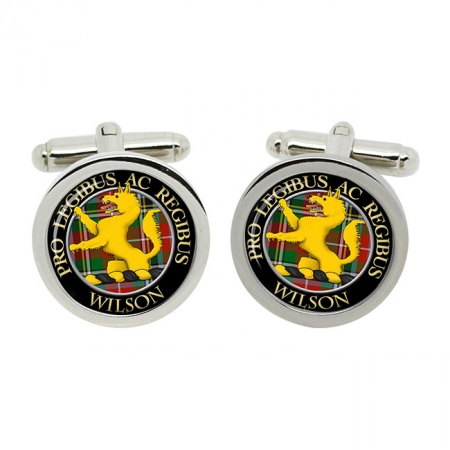 Wilson Scottish Clan Crest Cufflinks