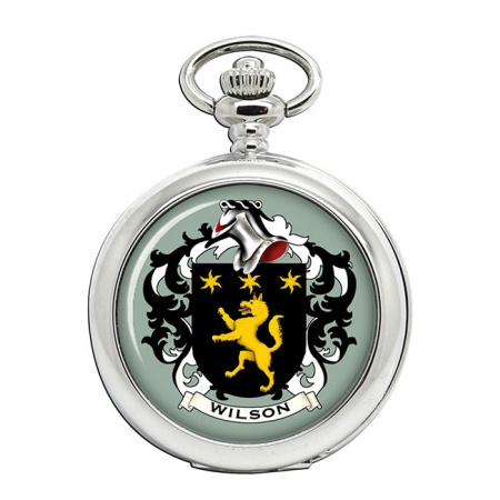 Wilson (England) Coat of Arms Pocket Watch