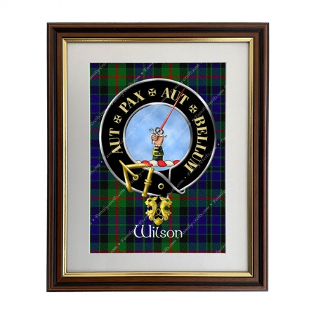 Wilson Gunn Scottish Clan Crest Framed Print