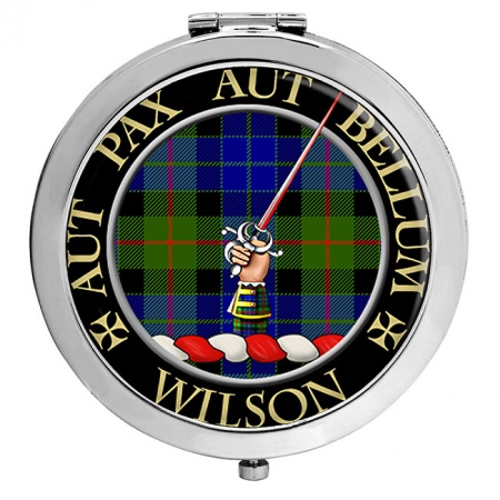 Wilson Gunn Scottish Clan Crest Compact Mirror