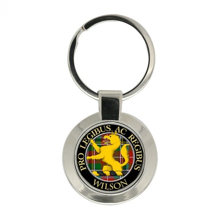 Wilson Scottish Clan Crest Key Ring