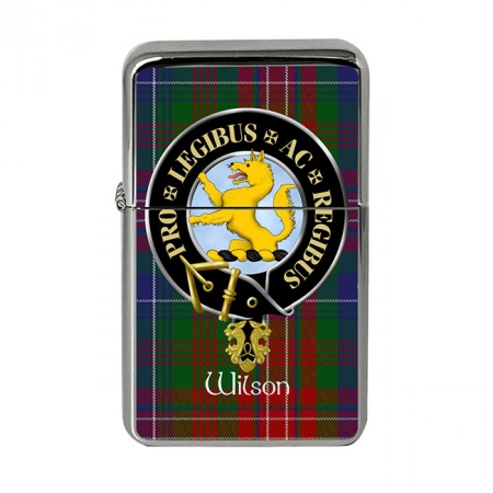 Wilson Scottish Clan Crest Flip Top Lighter