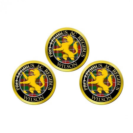 Wilson Scottish Clan Crest Golf Ball Markers