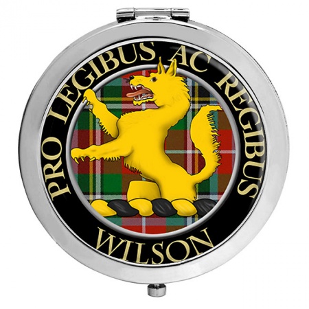 Wilson Scottish Clan Crest Compact Mirror