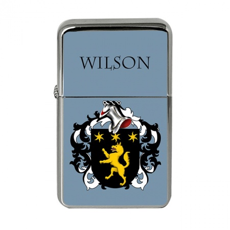Wilson (Scotland) Coat of Arms Flip Top Lighter