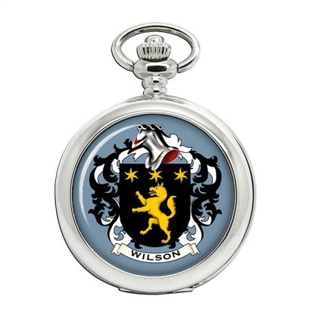 Wilson (Scotland) Coat of Arms Pocket Watch
