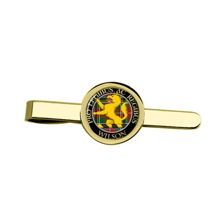 Wilson Scottish Clan Crest Tie Clip