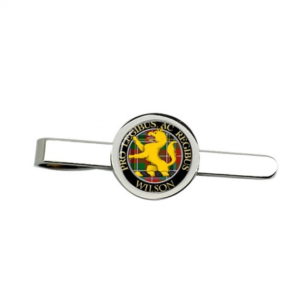 Wilson Scottish Clan Crest Tie Clip