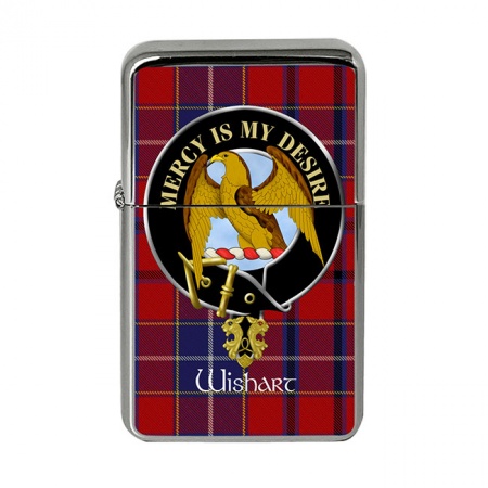 Wishart Scottish Clan Crest Flip Top Lighter