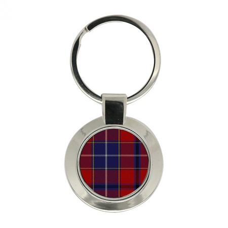 Wishart Scottish Tartan Key Ring