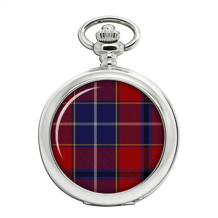 Wishart Scottish Tartan Pocket Watch