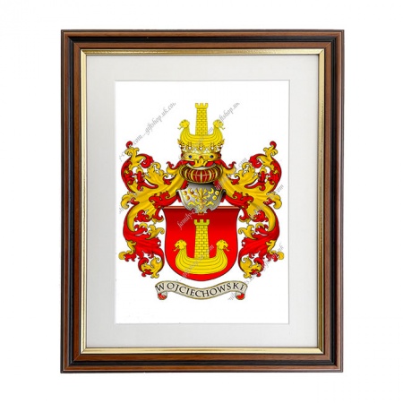 Wojciechowski (Poland) Coat of Arms Framed Print