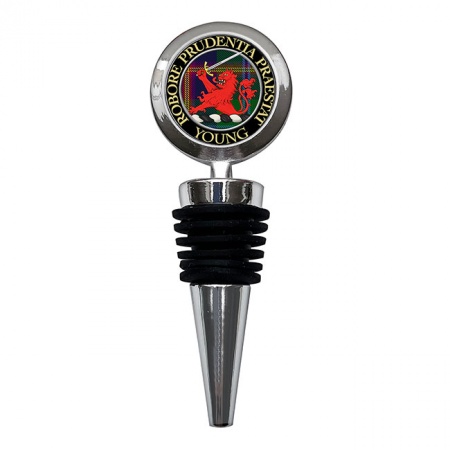 Young Scottish Clan Crest Bottle Stopper