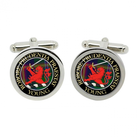 Young Scottish Clan Crest Cufflinks