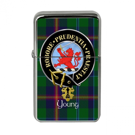 Young Scottish Clan Crest Flip Top Lighter