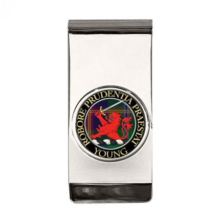 Young Scottish Clan Crest Money Clip