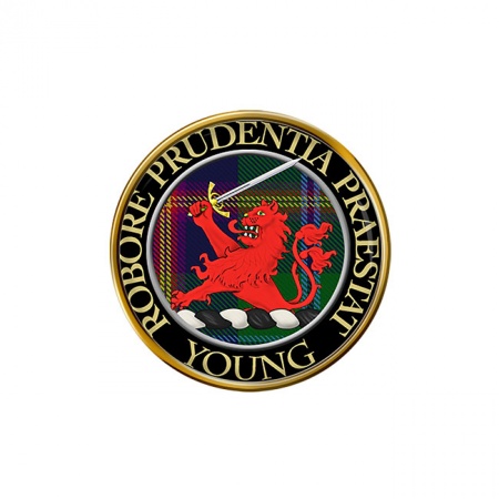Young Scottish Clan Crest Pin Badge