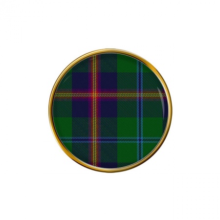 Young Scottish Tartan Pin Badge