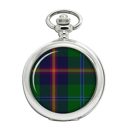 Young Scottish Tartan Pocket Watch